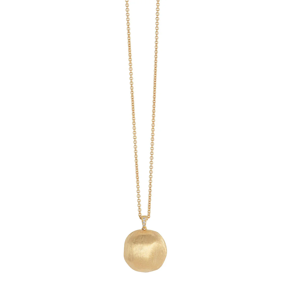 Africa 18ct Yellow Gold Long Pendant