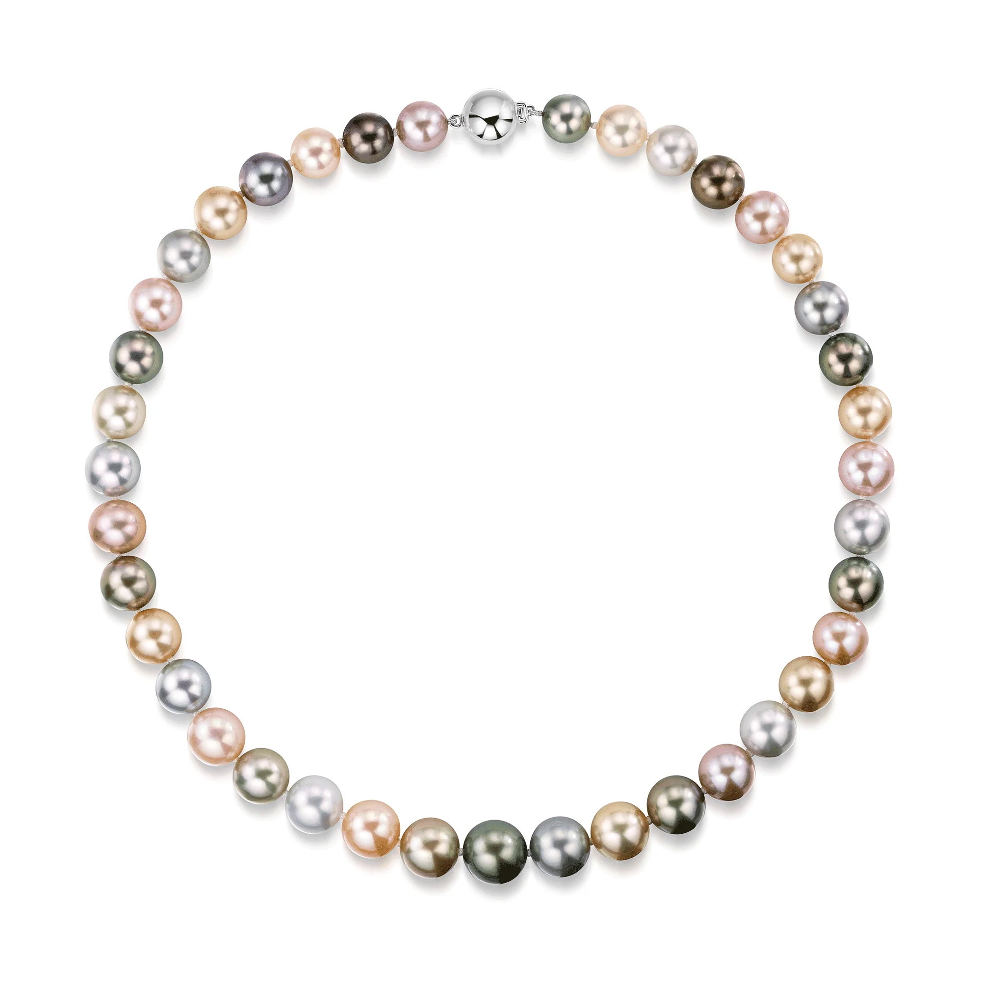 Cultured South Sea Pearl & Fresh Water Pearl Necklace