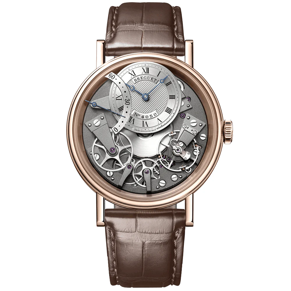 Breguet Tradition 40mm 18ct Rose Gold Off-Centred Dial Automatic Watch