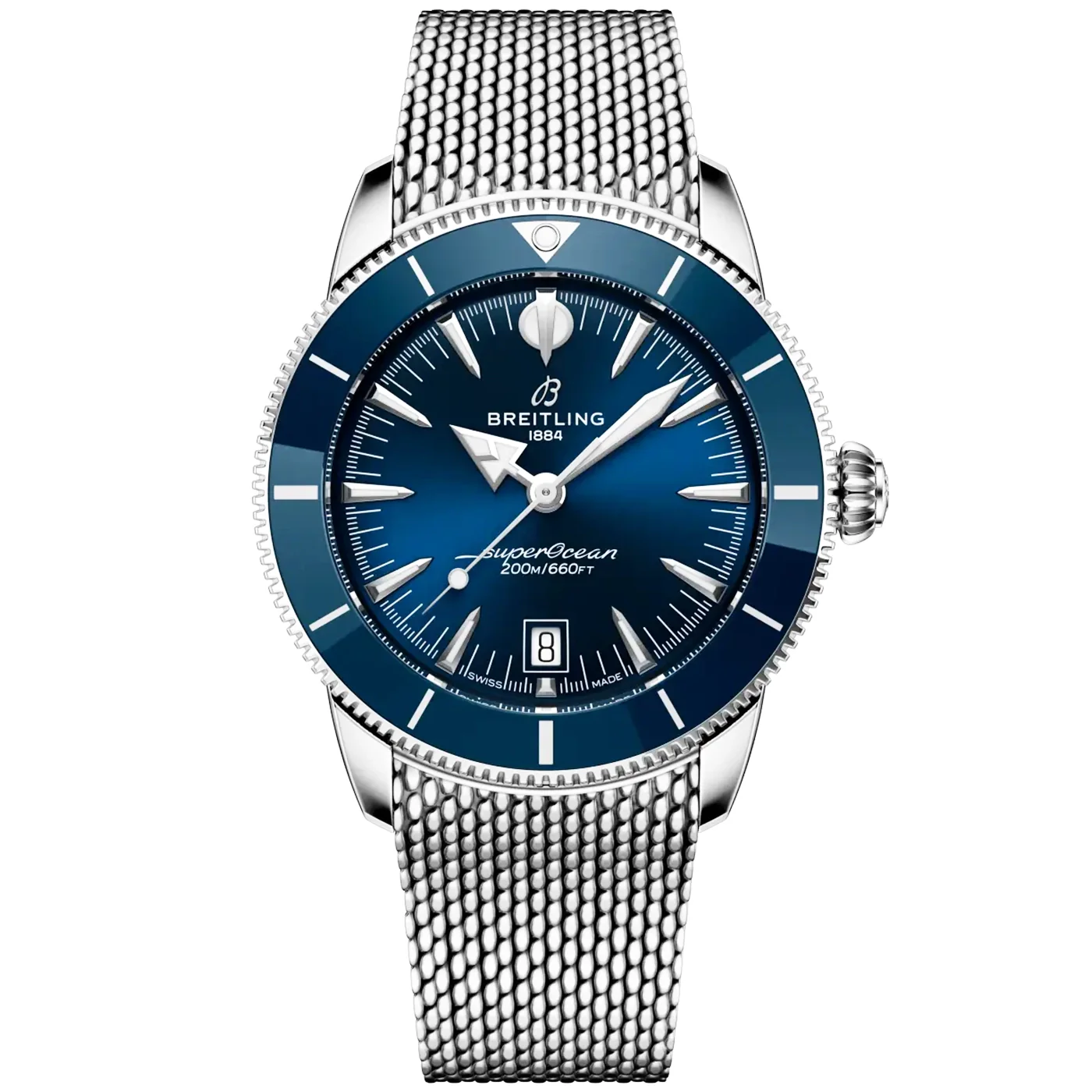 Superocean Heritage B31 42mm Blue Dial Bracelet Watch