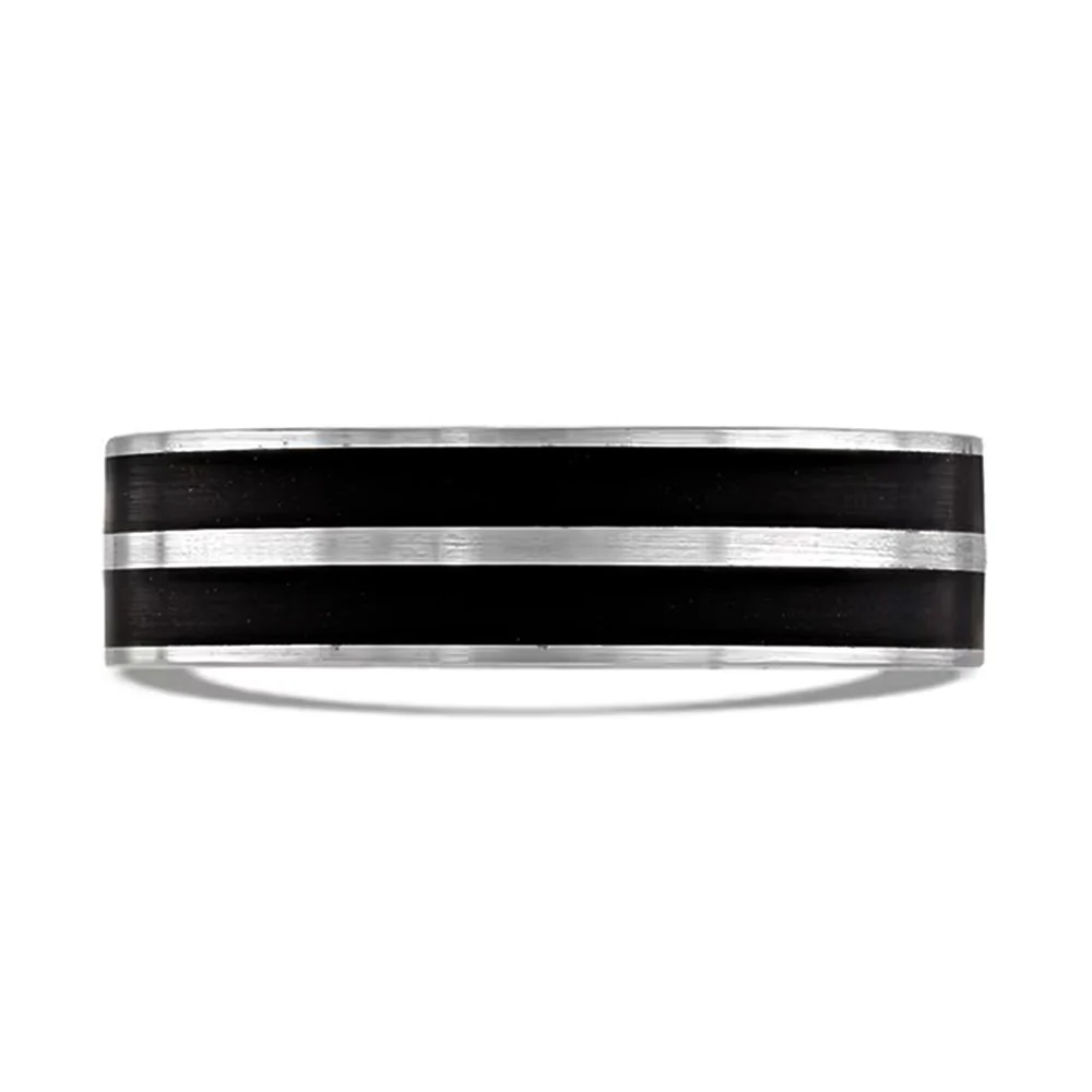 Brown & Newirth Palladium Wedding Band With - Image 2