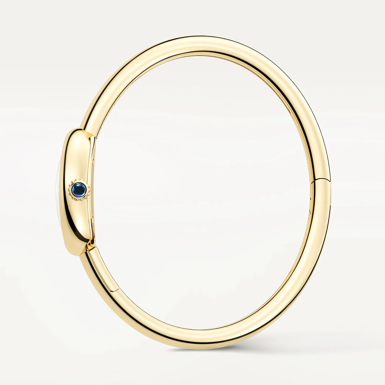 Baignoire Mini Size 16 18ct Yellow Gold Bangle Watch - Image 7