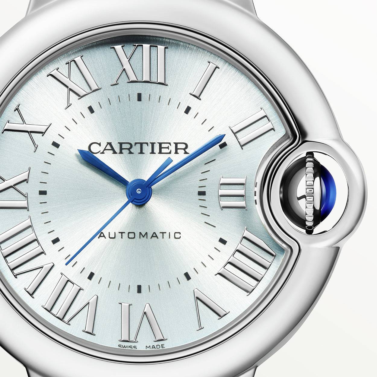 Ballon Bleu de Cartier 33mm Ice Blue Dial Automatic Watch - Image 2