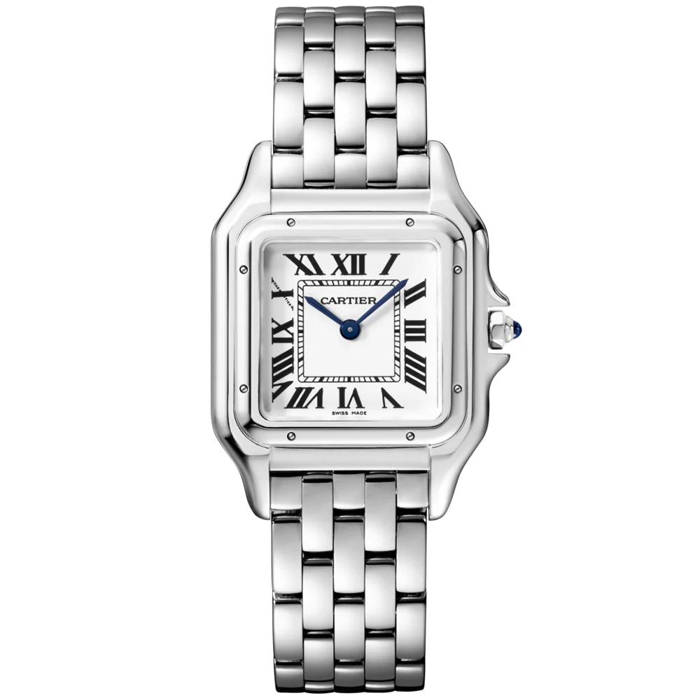 Panthère de Cartier Medium Steel Ladies Bracelet Watch