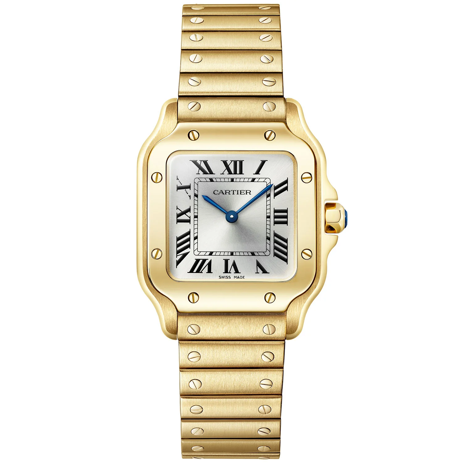 Santos de Cartier Small 18ct Yellow Gold Bracelet/Strap Watch