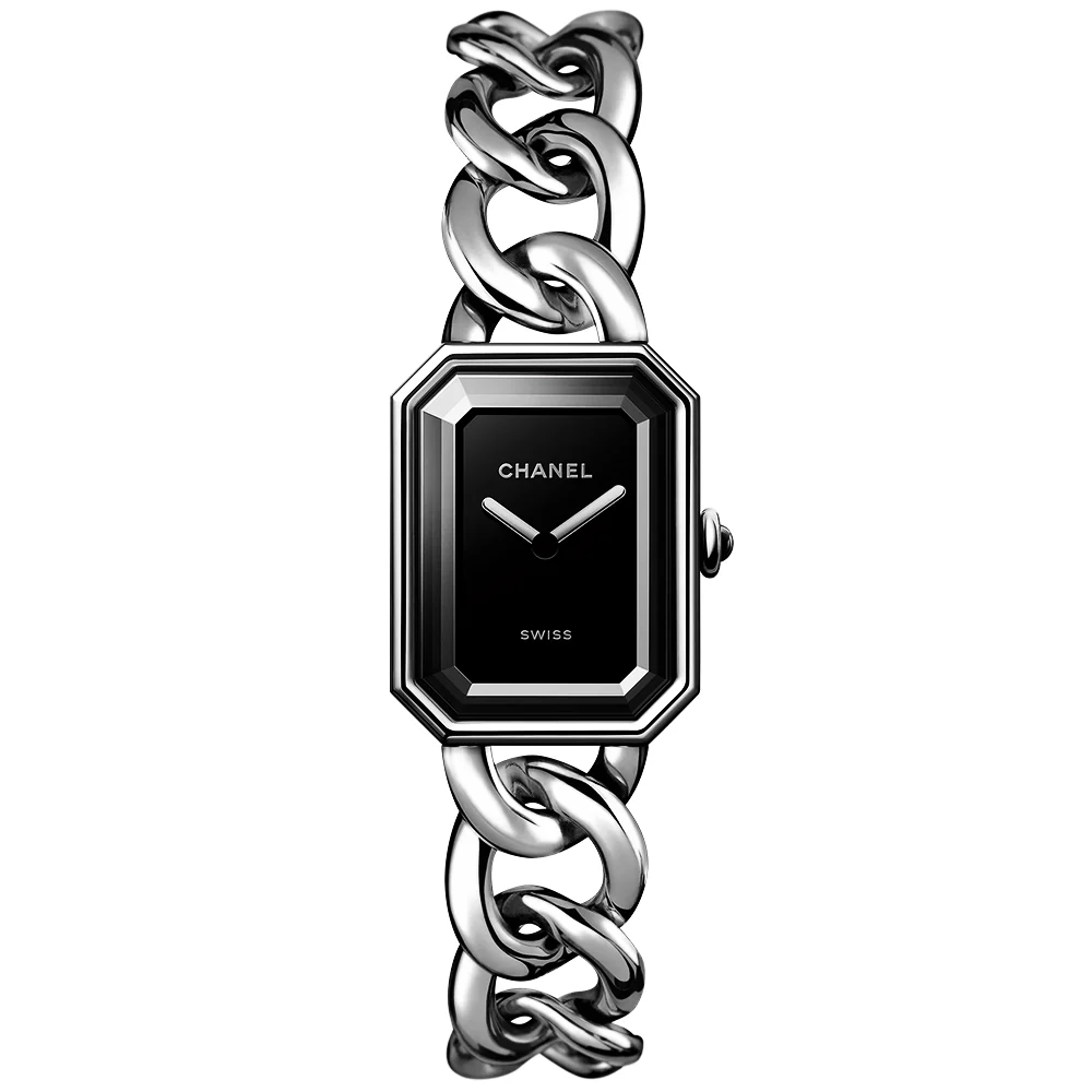 PREMIERE Gourmette Large Steel Chain Bracelet Watch