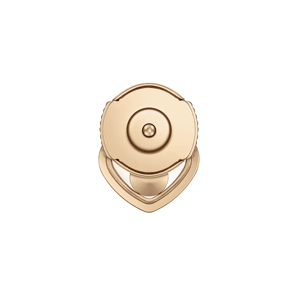 18ct Rose Gold My Happy Hearts Single Stud Earring With Single Floating Diamond - Image 3