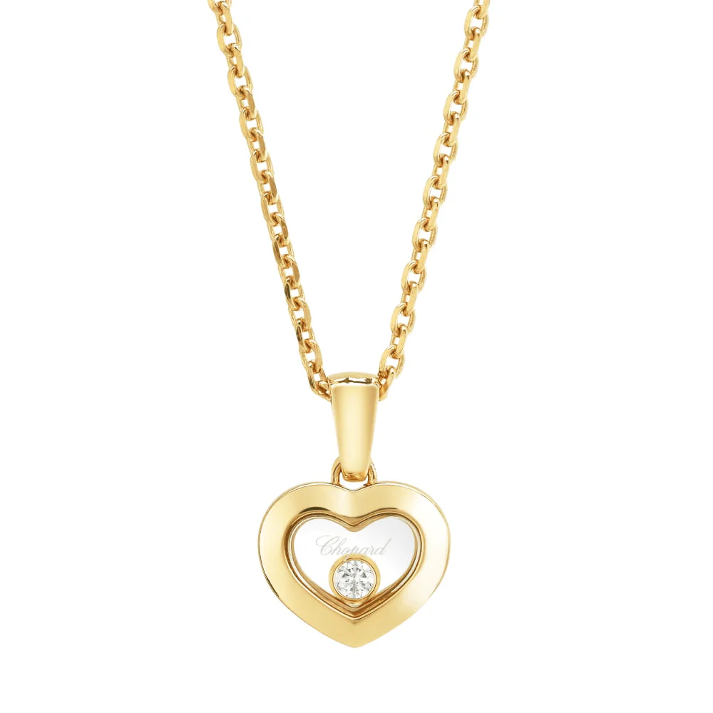 Happy Diamonds Icons 18ct Yellow Gold Heart Pendant