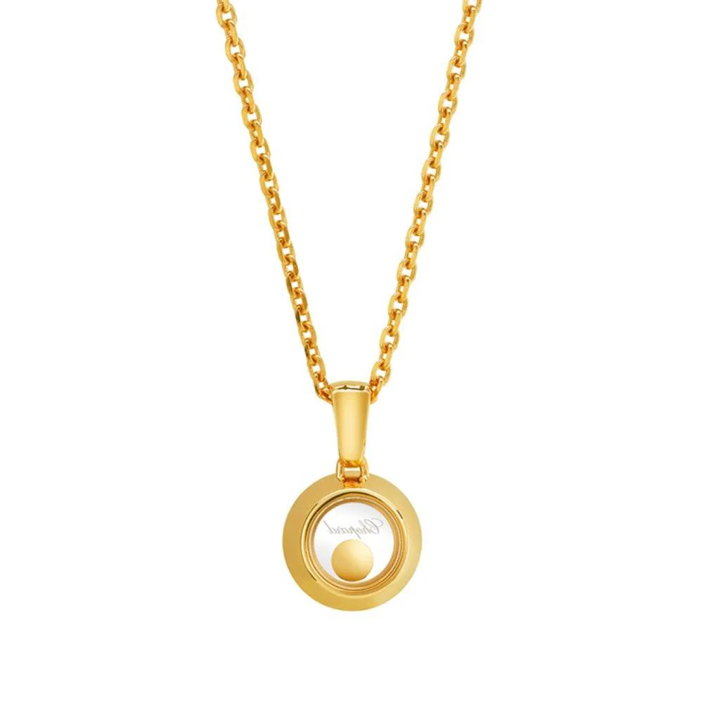 Happy Diamonds Icons 18ct Yellow Gold Round Pendant - Image 2