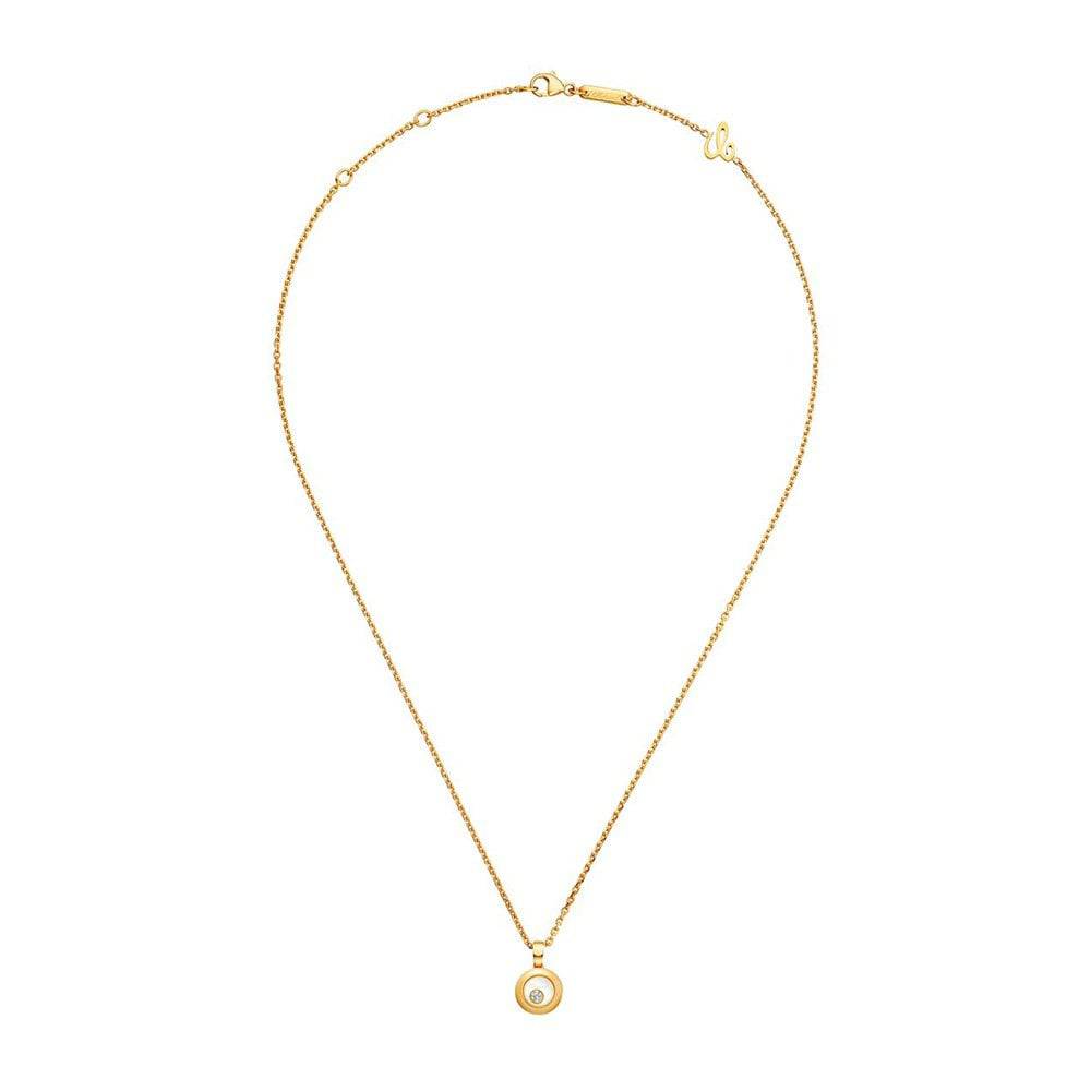 Happy Diamonds Icons 18ct Yellow Gold Round Pendant - Image 3