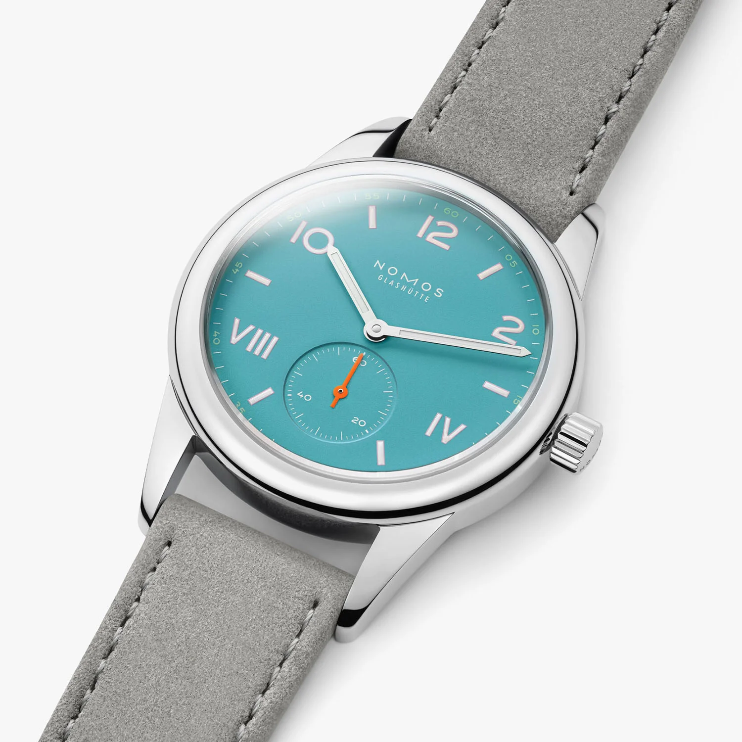 Club Campus 38mm Turquoise Dial Manual-Wind Watch. - Image 8