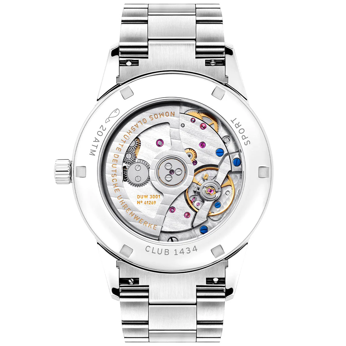 Club Sport Neomatik 39.5 mm Beige Gold Bracelet Watch - Image 6