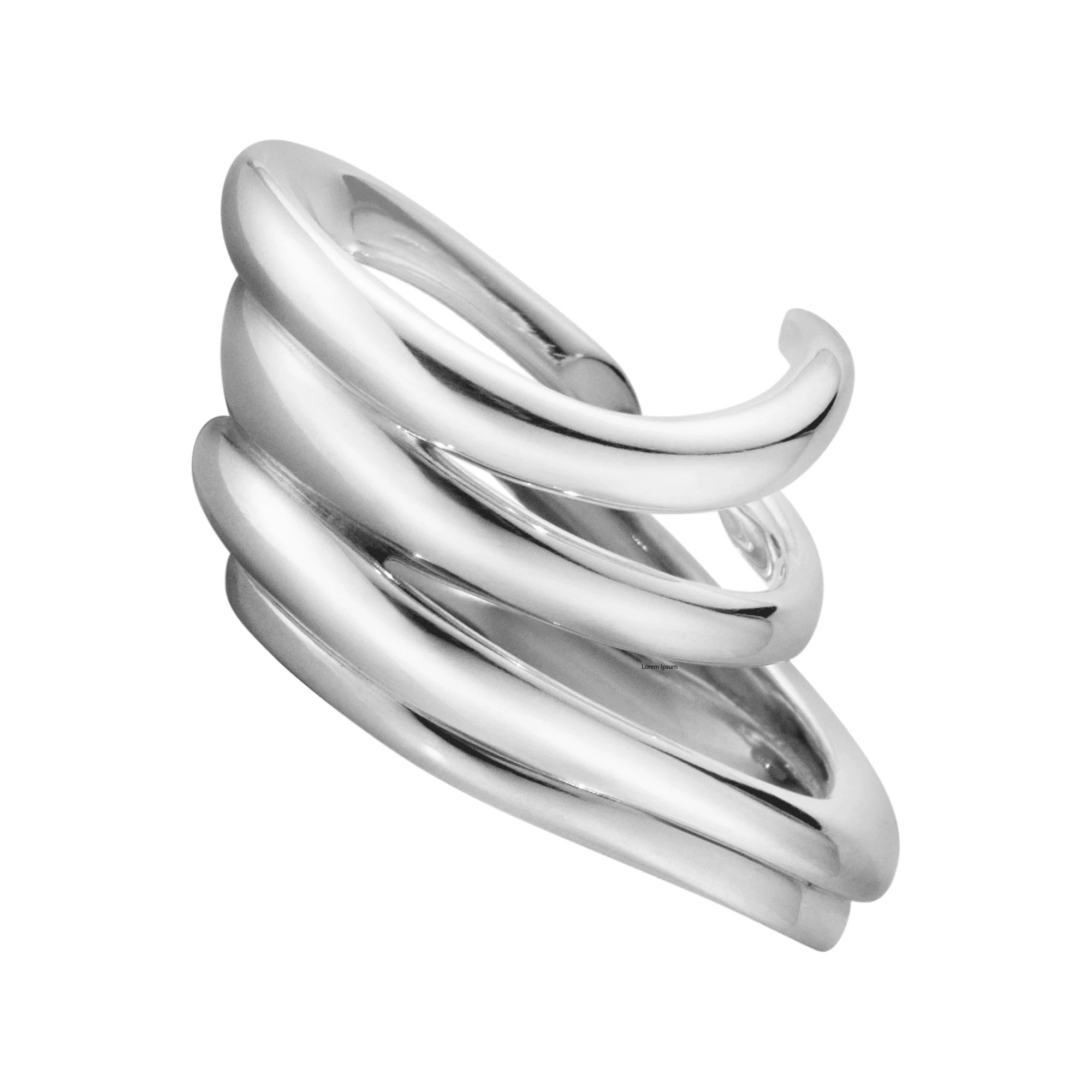 Arc Sterling Silver Ring