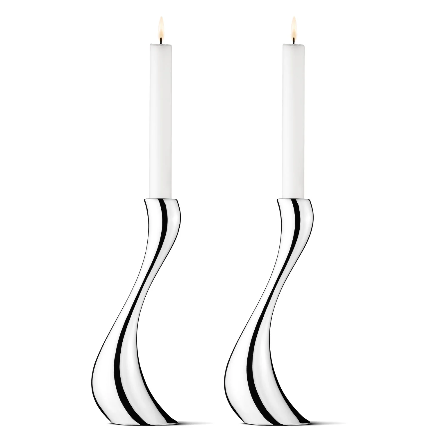 Cobra Large Candlesticks Set