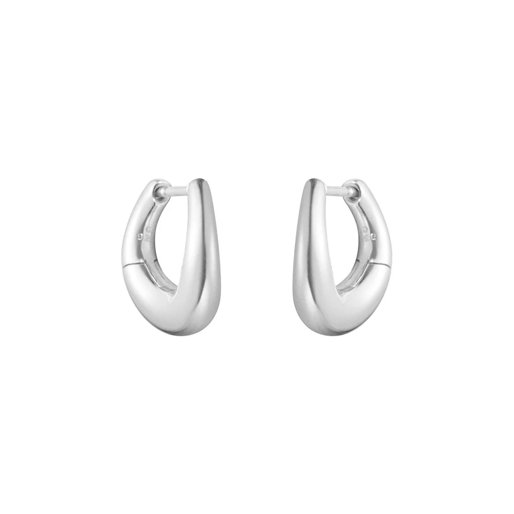 Offspring Small Sterling Silver Earhoops