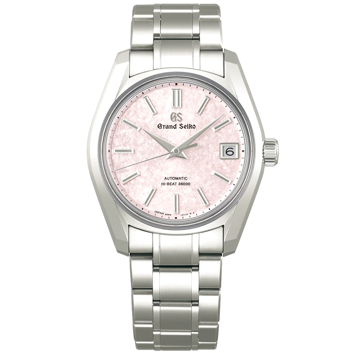 Heritage 'Sakura-Kakushi' 38mm Pink Textured Dial Watch