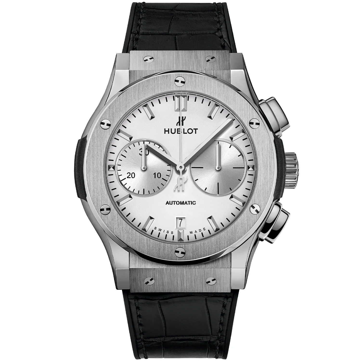 Classic Fusion Chronograph Titanium 45mm Strap Watch