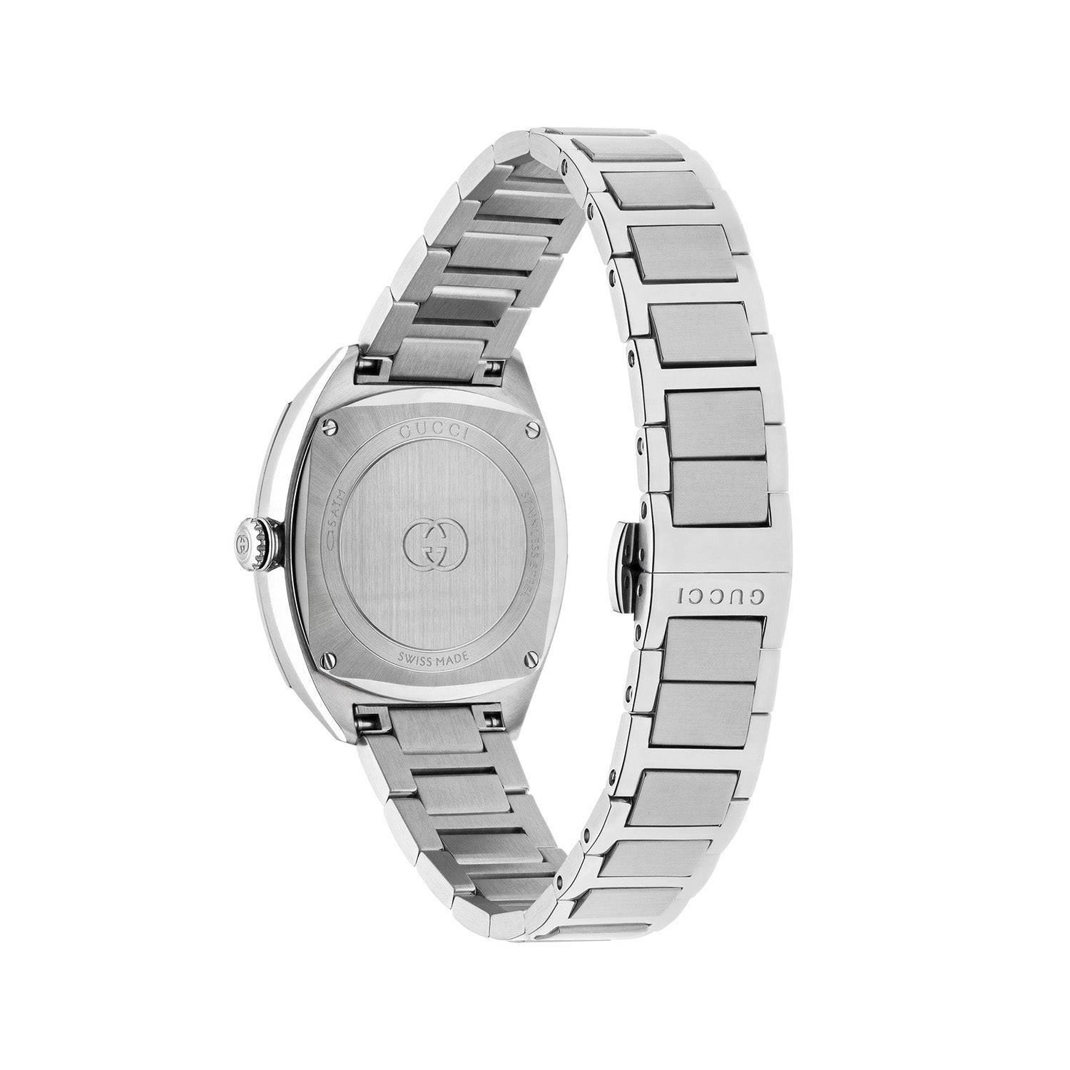 Gucci Interlocking 29mm Pink Diamond Dot Dial Ladies Bracelet Watch - Image 2