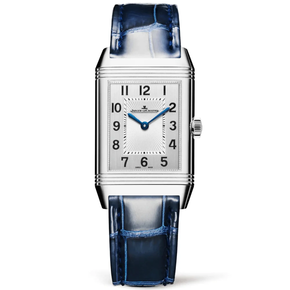 Reverso Classic Duetto Small Ladies Manual-Wind Strap Watch