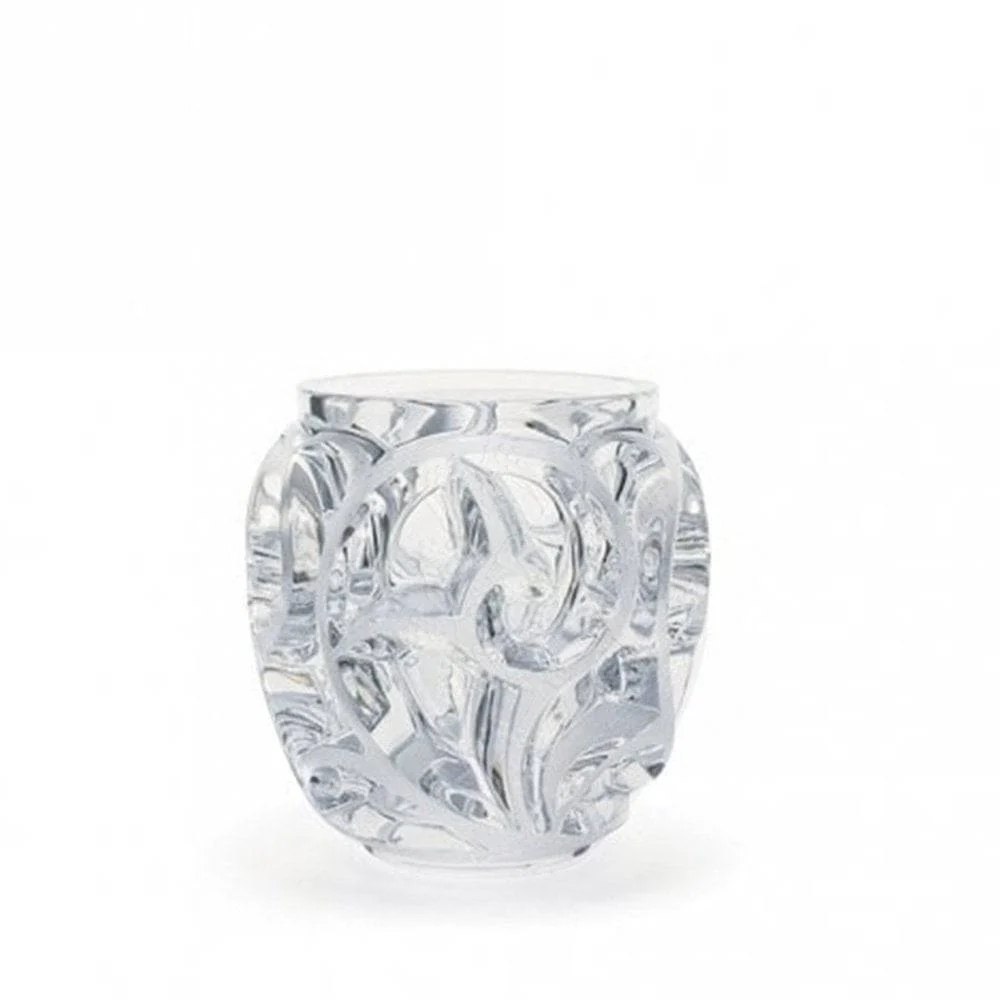 Tourbillons Small Clear Crystal Vase