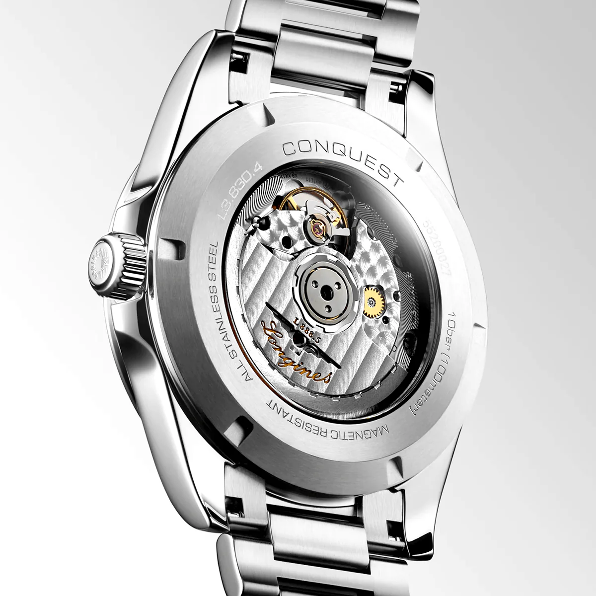 Conquest 41mm Blue Dial Automatic Bracelet Watch - Image 3