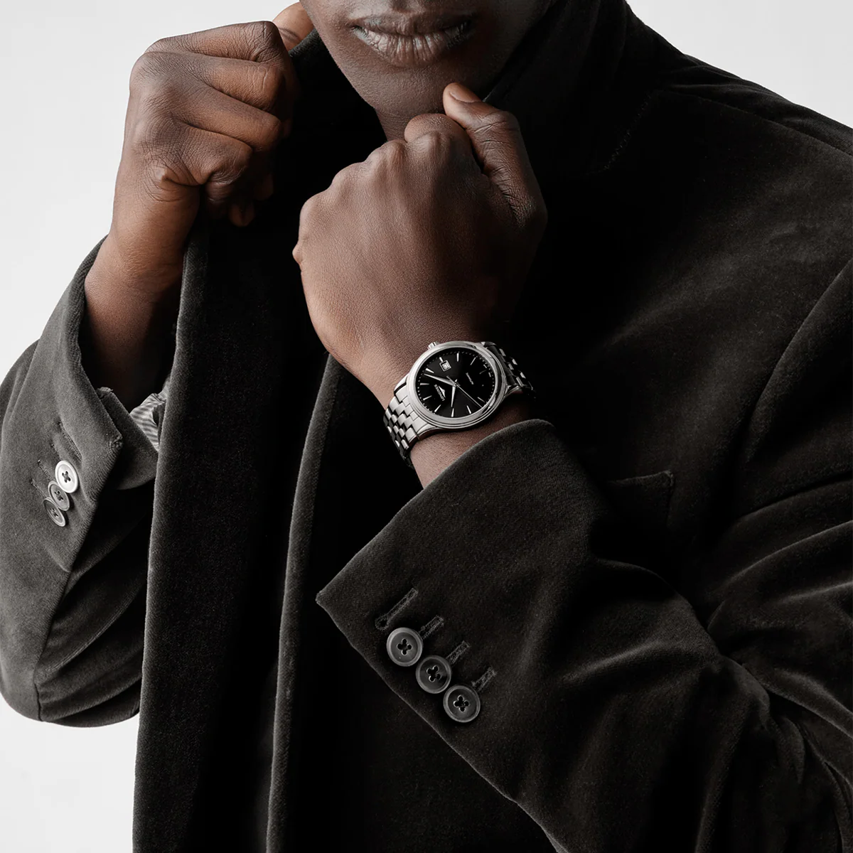 Flagship Steel 40mm Automatic Men's Bracelet Watch - Image 2