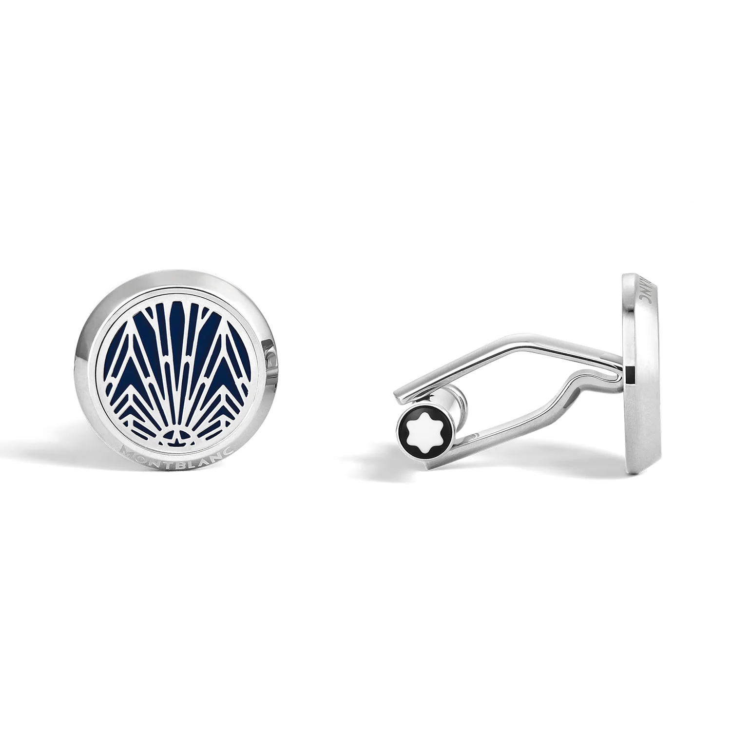 Meisterstuck The Origin Blue Lacquer Cufflinks