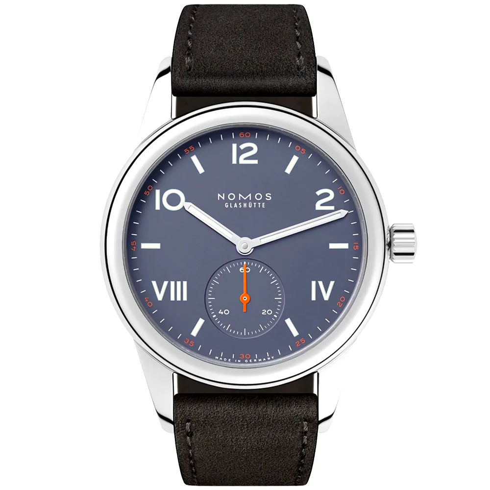 Club Campus 36mm Blue Purple Dial Manual-Wind Watch