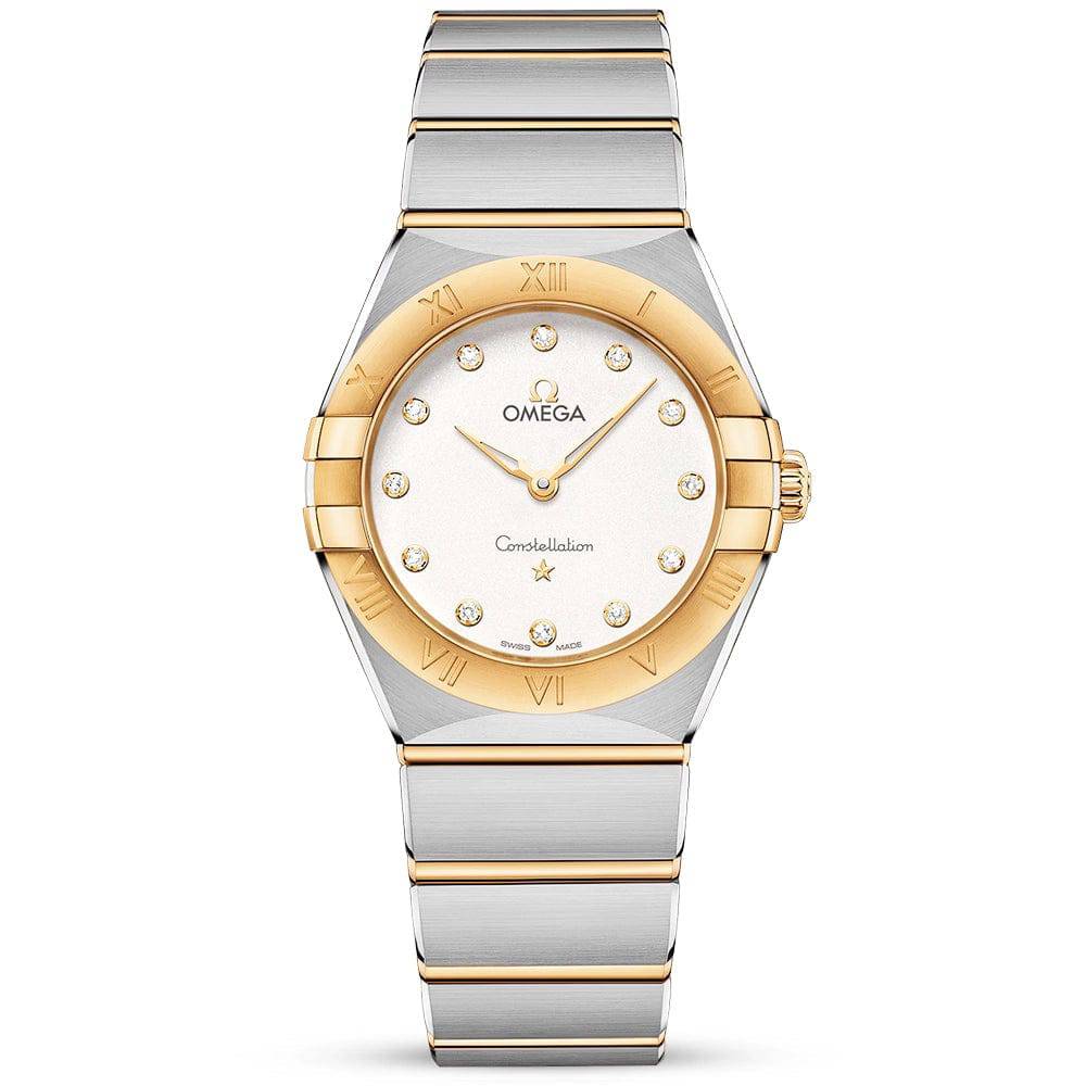 Constellation 28mm Two-Tone Silver Diamond Dial Ladies Watch