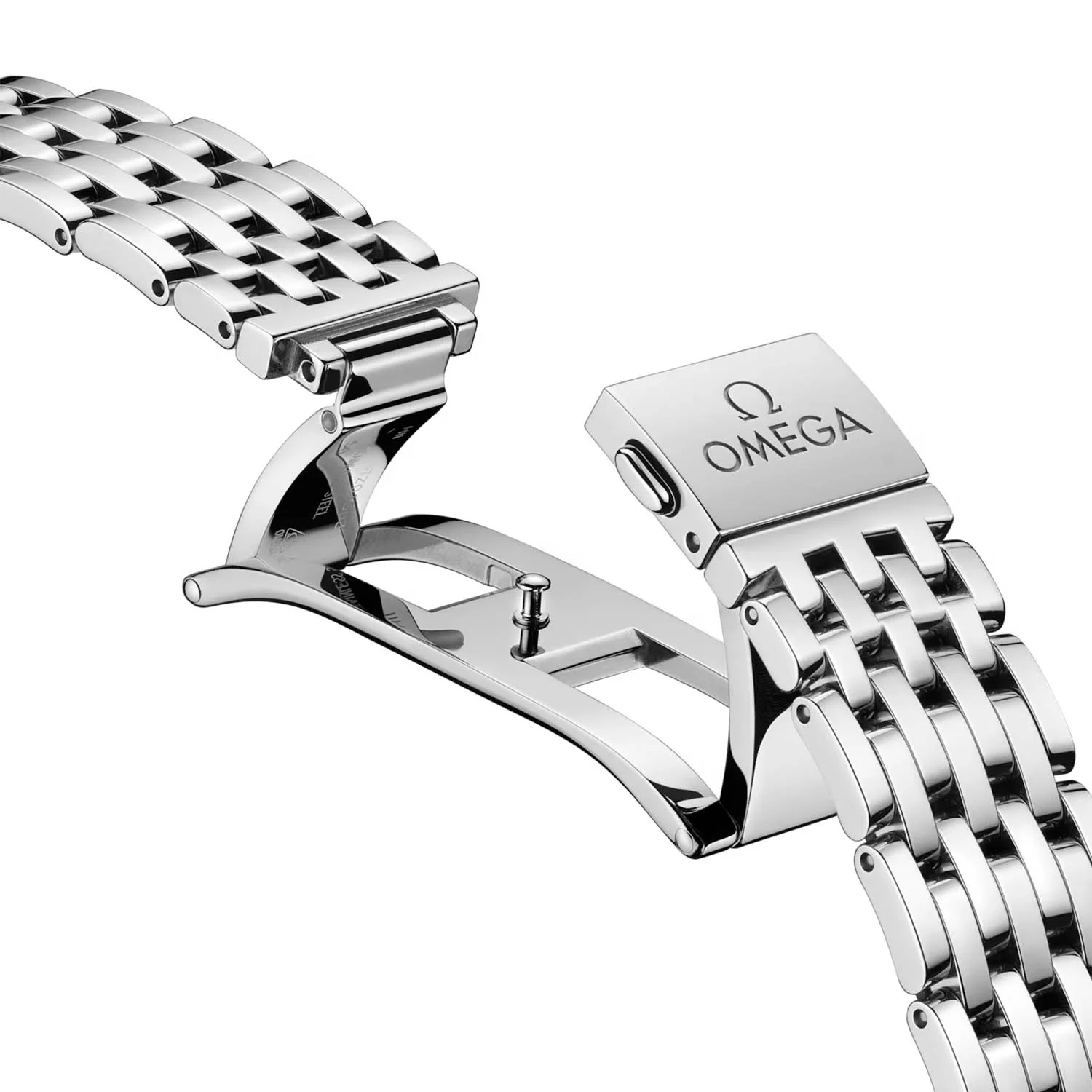 De Ville Prestige Small Seconds 41mm Red Dial Automatic Bracelet Watch - Image 4