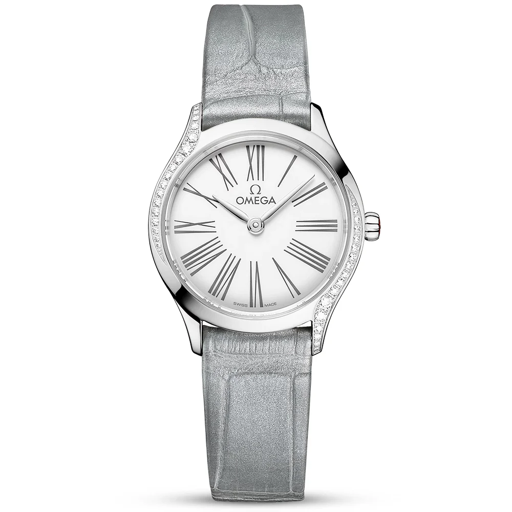 De Ville Tresor Mini 26mm Diamond Set Ladies Strap Watch
