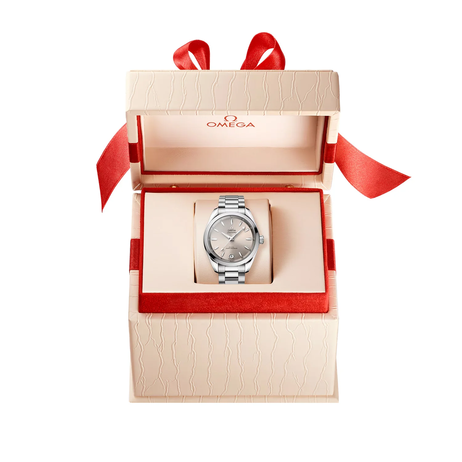 Seamaster Aqua Terra Shades 34mm Sandstone Silver Dial Ladies Watch - Image 2