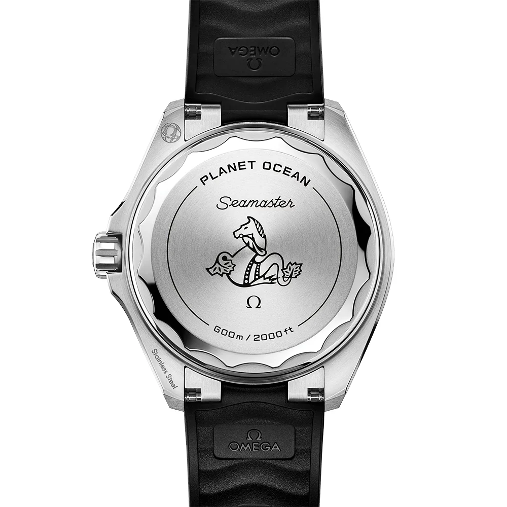 Seamaster Planet Ocean 600m 42mm Black Dial & Orange Bezel Watch - Image 5