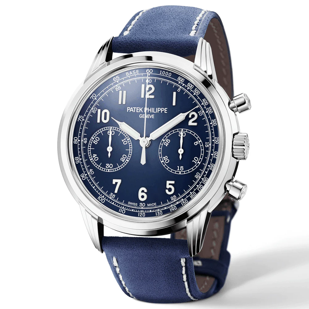 Complications 41mm Blue Dial Manual-Wind Chronograph Watch - Image 2