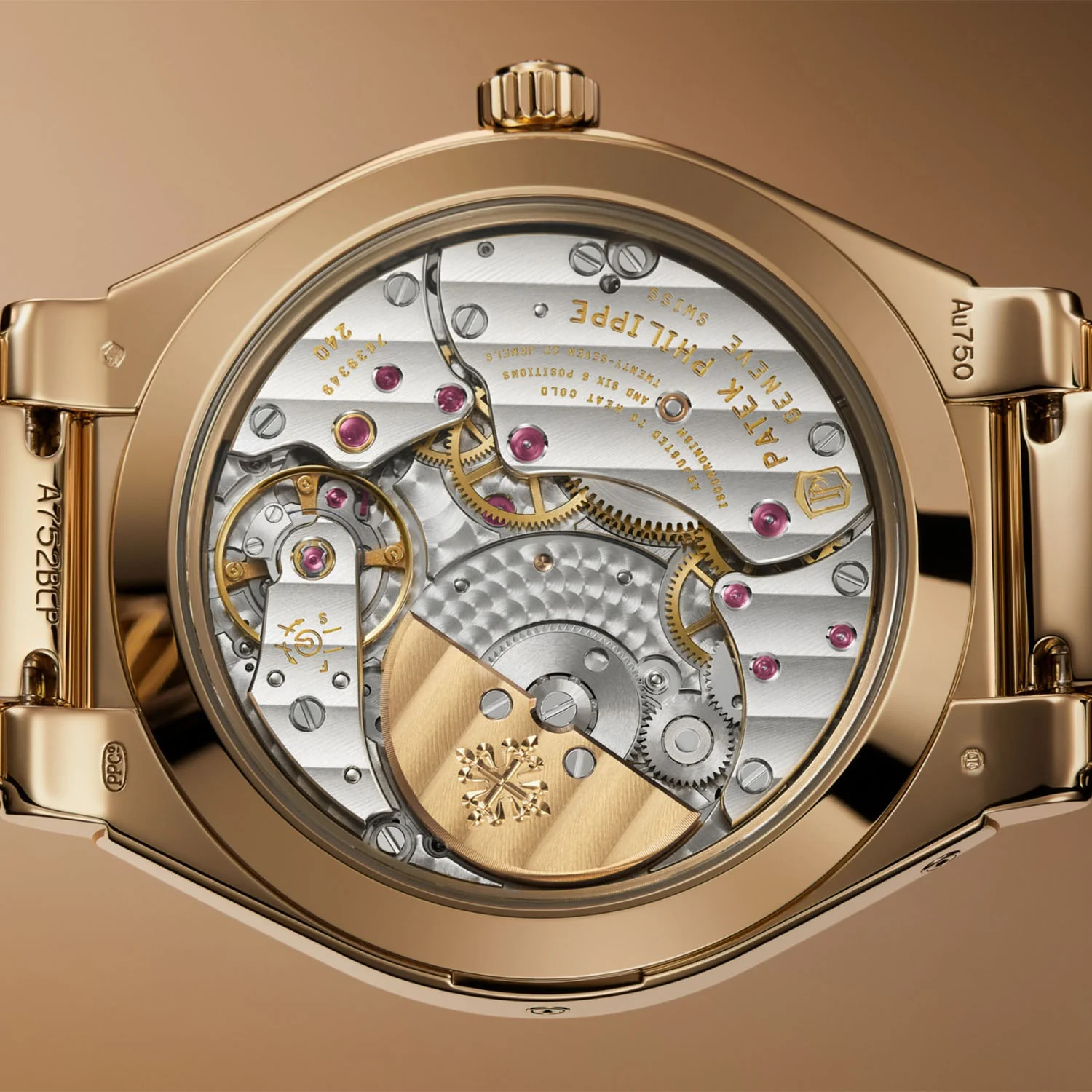 Twenty~4 Perpetual Calendar 18ct Rose Gold Olive Green Dial Watch - Image 5