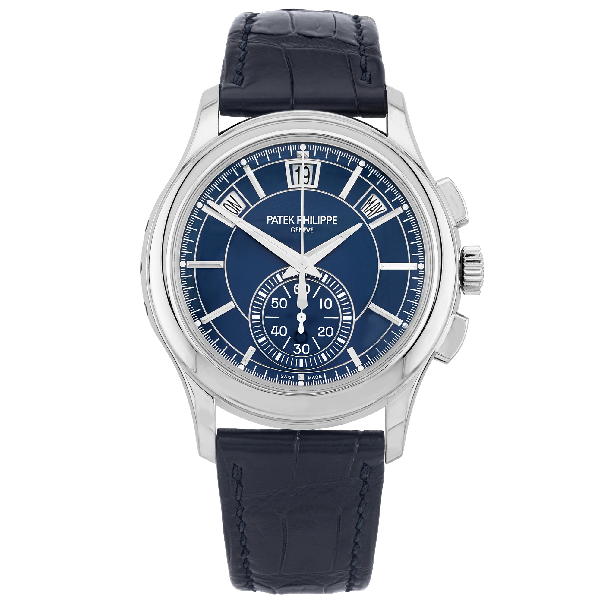 Patek Philippe Complications Flyback Chronograph Platinum Watch (2019)