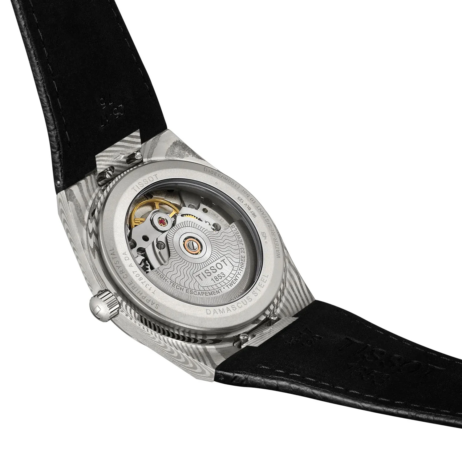 PRX Damascus 38mm Powermatic 80 Automatic Strap Watch - Image 7