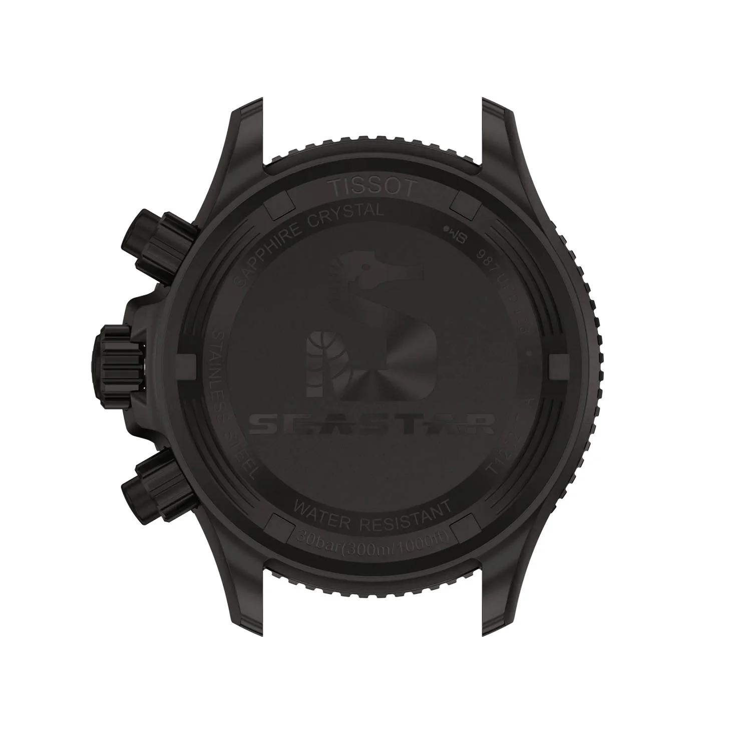 Seastar 38mm Steel Black PVD Quartz Strap Watch - Image 3