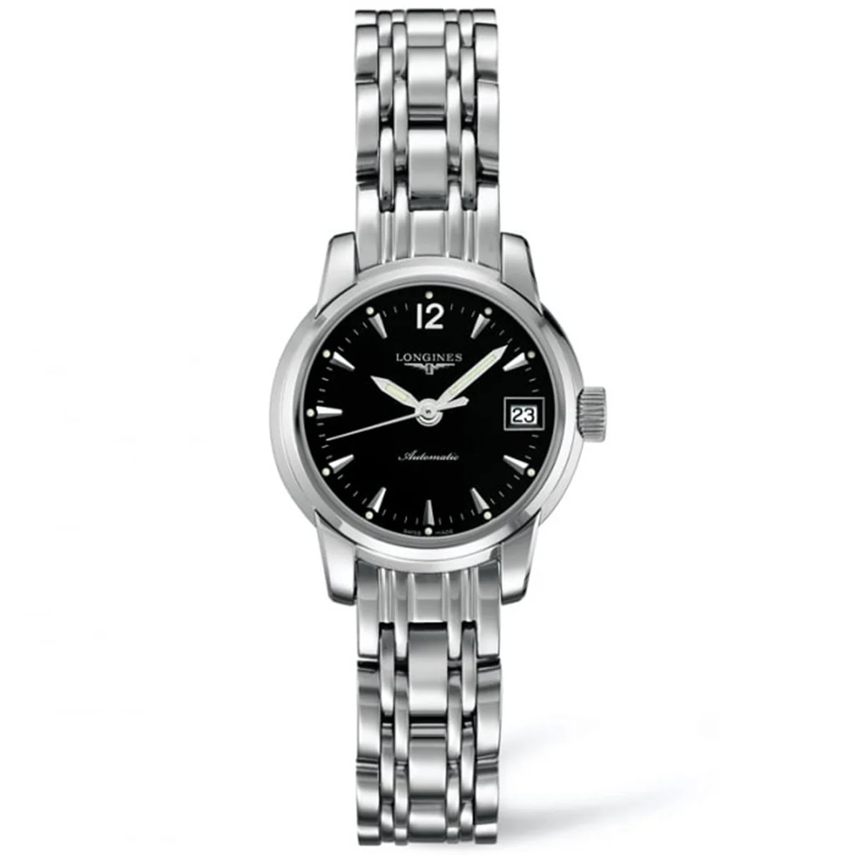 St Imier 26mm Black Dial Automatic Chronograph Watch