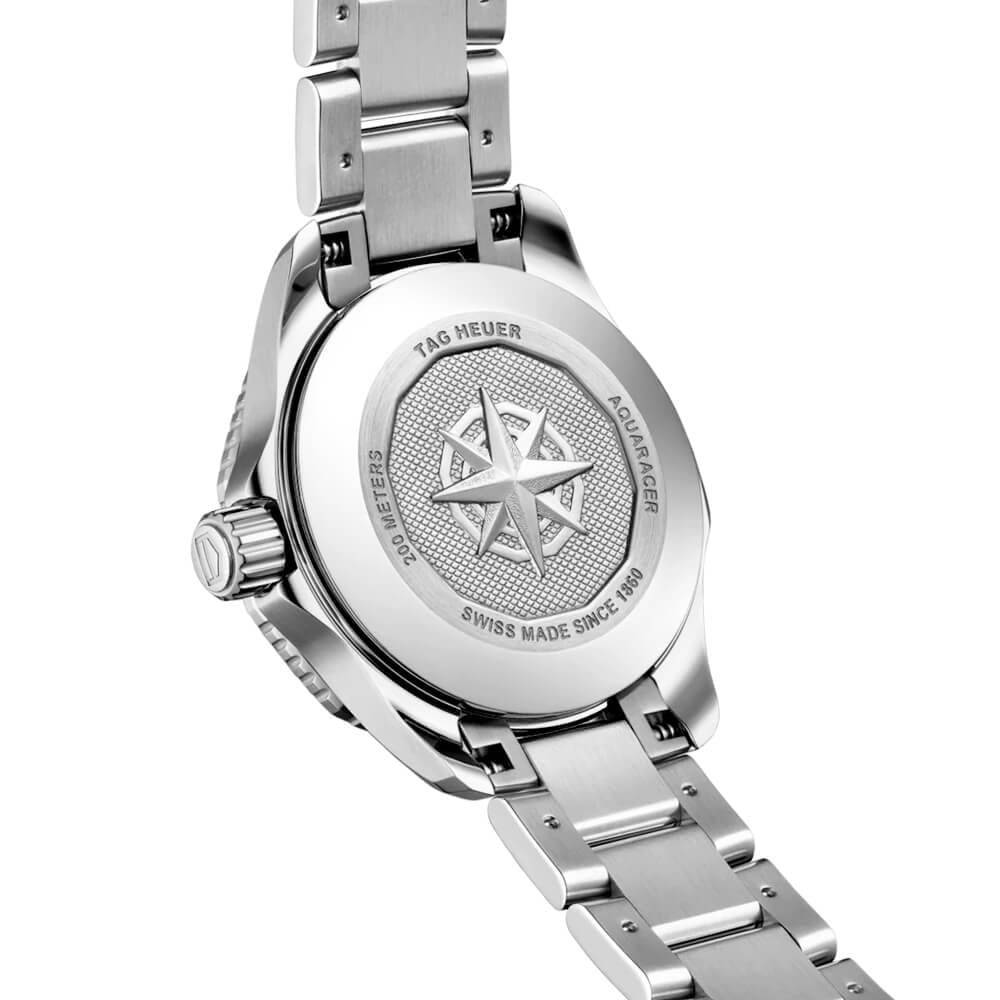 Aquaracer Professional 200 30mm White Mother of Pearl Diamond Dial Watch - Image 4