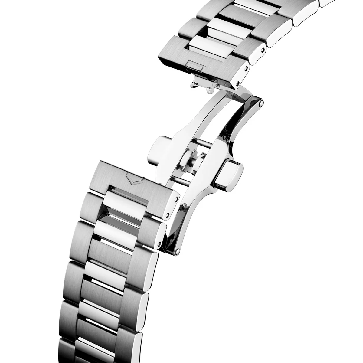 Carrera Date Twin-Time 41mm Teal Green Dial Bracelet Watch - Image 4