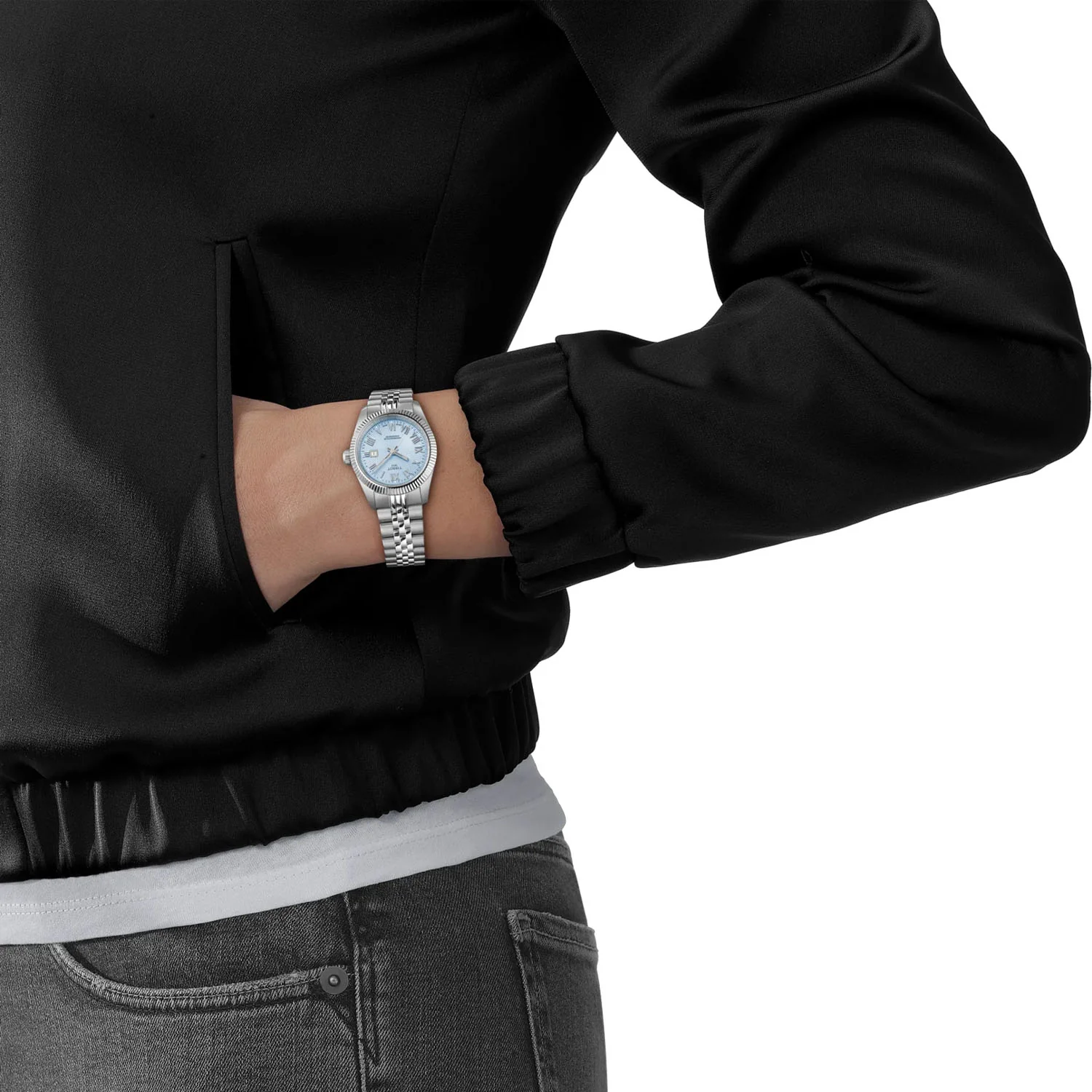 Ballade 30mm Ice Blue Dial Ladies Bracelet Watch - Image 2