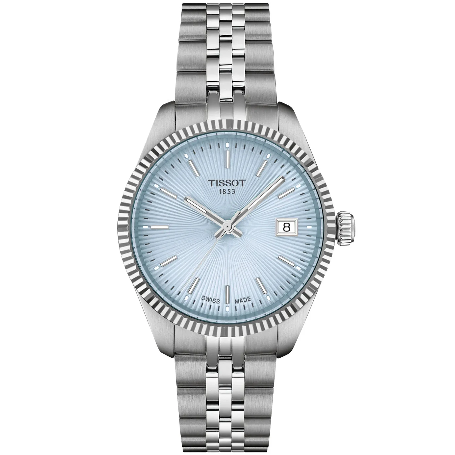 Ballade 34mm Ice Blue Dial Ladies Bracelet Watch