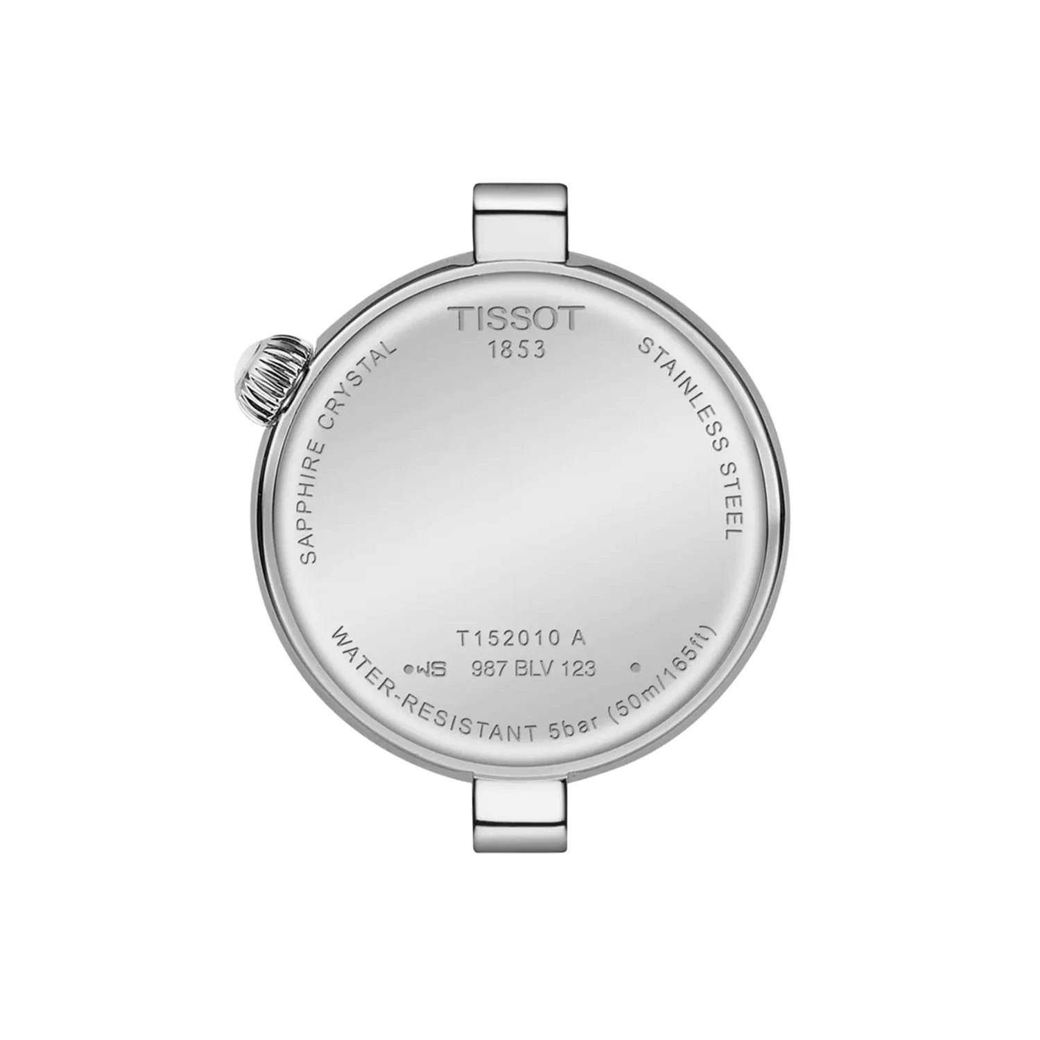 Desir Small Ladies 28mm Steel Pearl Dial Bracelet Watch - Image 4