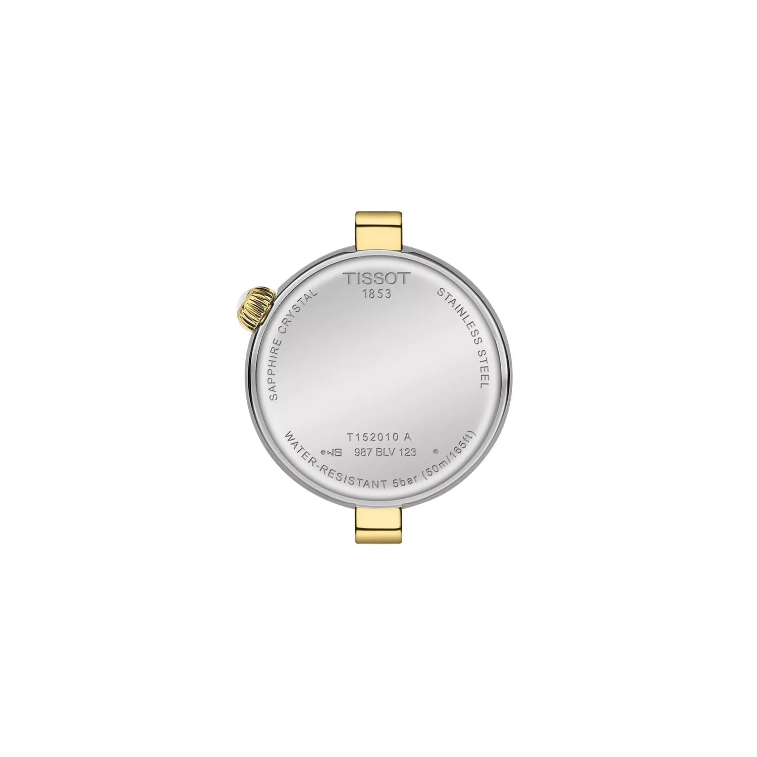 Desir Small Lady 28mm Steel/Yellow Gold PVD Dial Bracelet Watch - Image 3