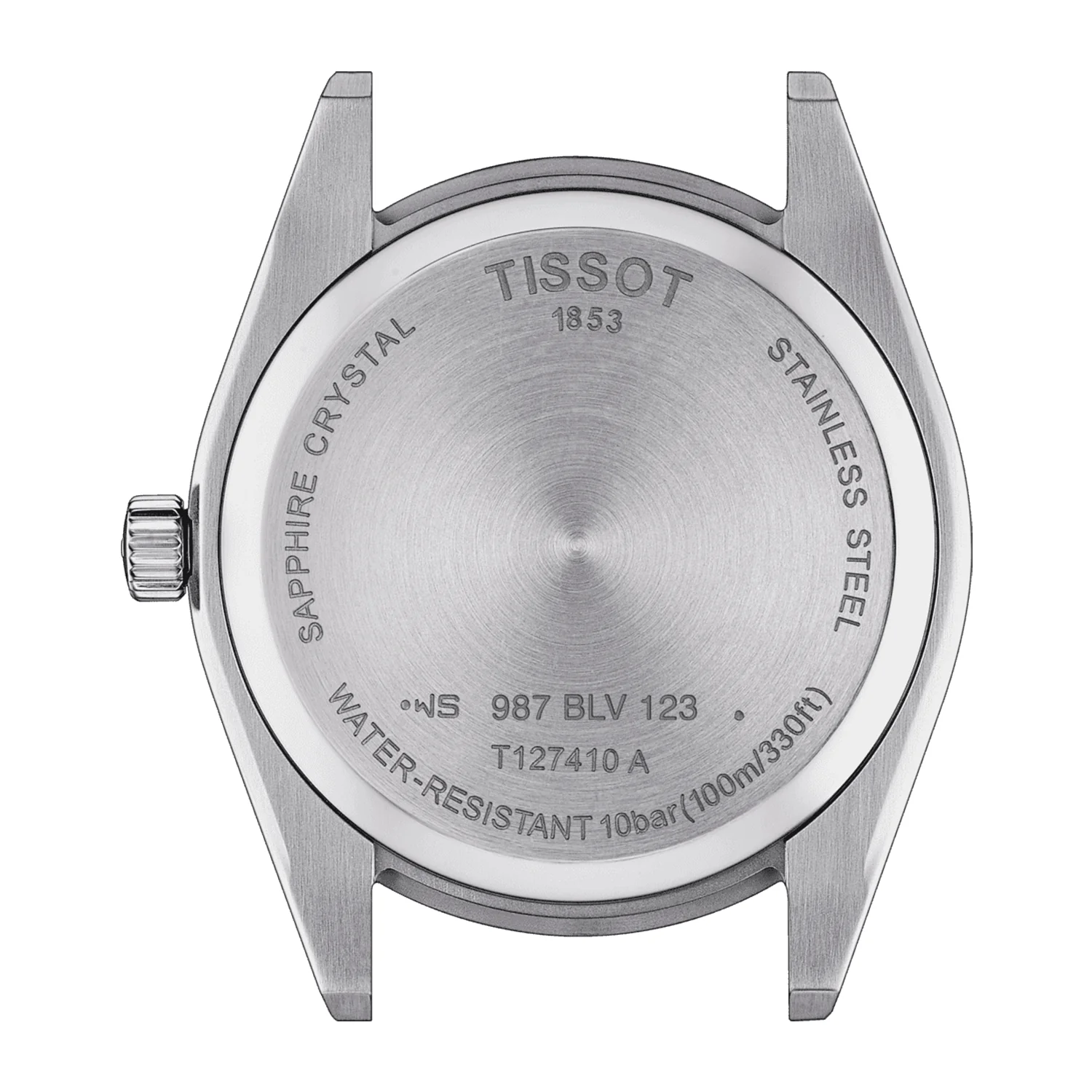 Gentleman Steel 40mm Black Dial Quartz Bracelet Watch - Image 2