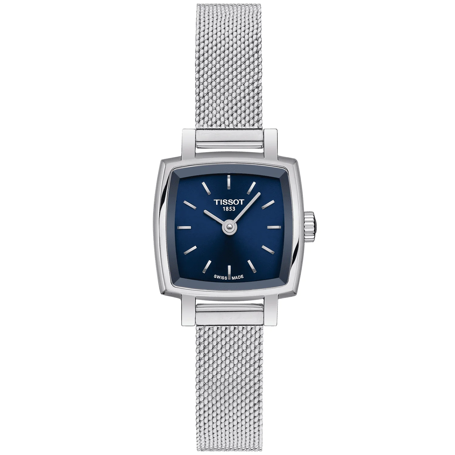Lovely Square 20mm Blue Dial Ladies Watch