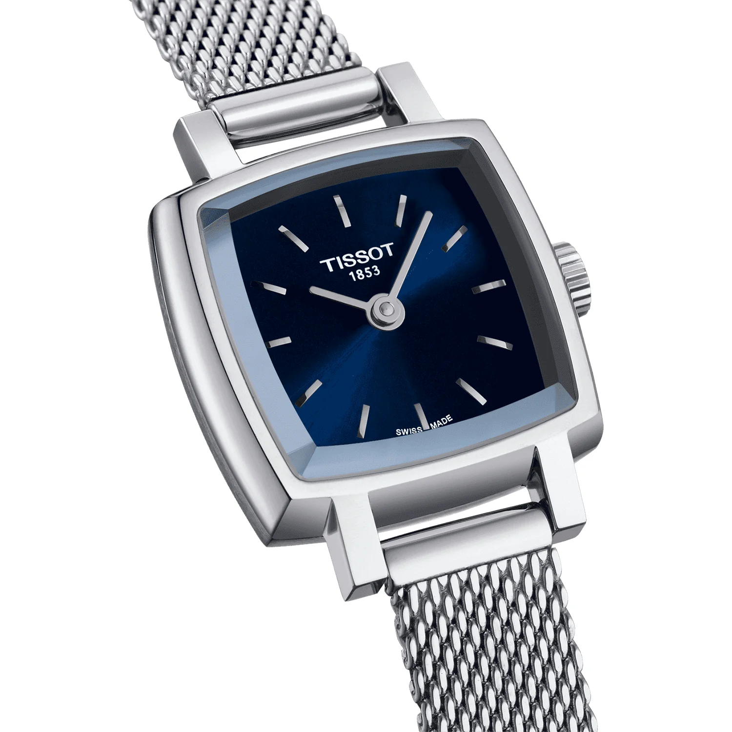 Lovely Square 20mm Blue Dial Ladies Watch - Image 4