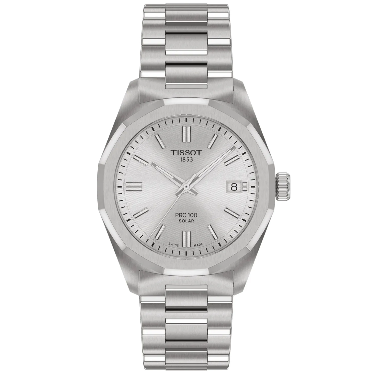 PRC 100 Solar Quartz 34mm Bracelet Watch