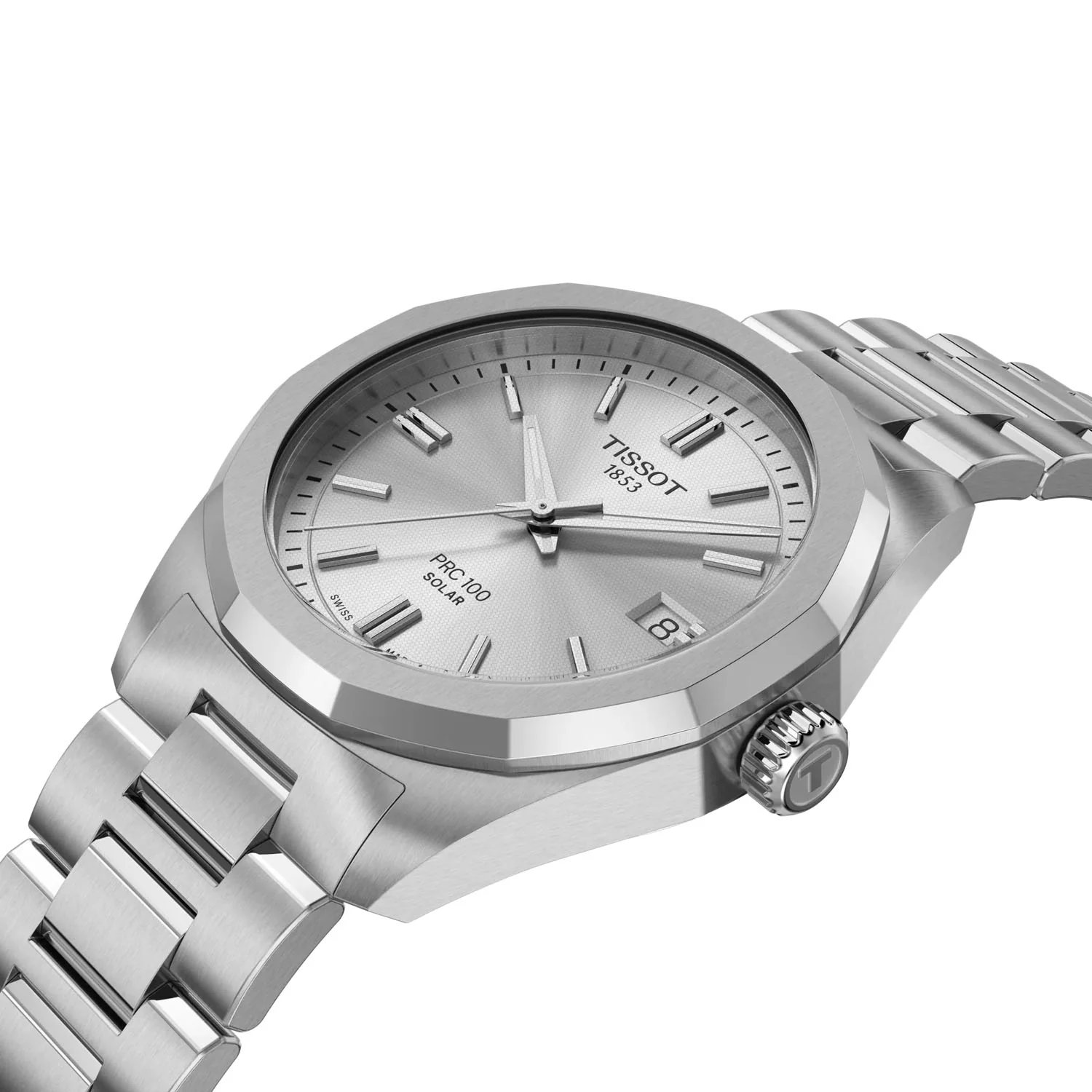 PRC 100 Solar Quartz 34mm Bracelet Watch - Image 3